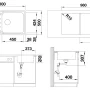 Blanco LEMIS XL 6 S-IF kartáčovaný, s excentrem, 523035 #2